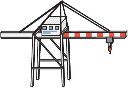 Freight Port Crane