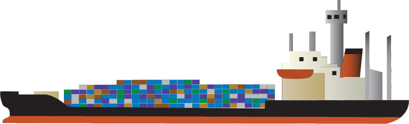 Freight Cargo Ship