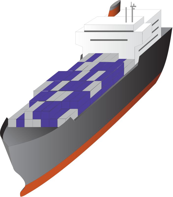 Freight Cargo Ship