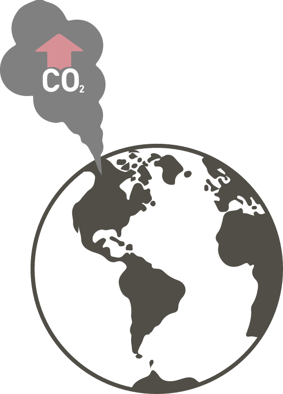 Increased C02 Emissions Map