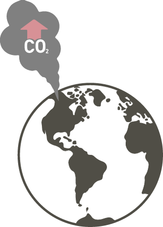 Increased C02 Emissions Map