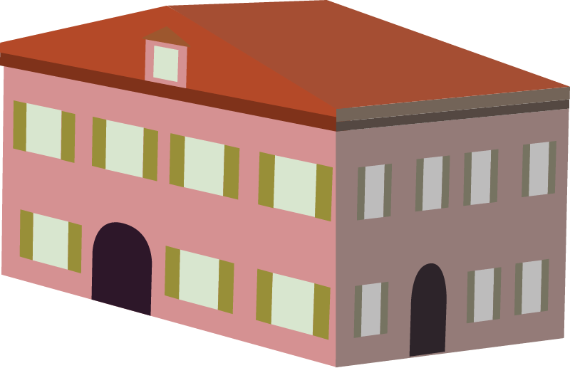 Urban Spanish Style Building