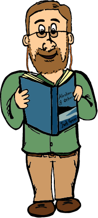 Writer Perusing Work
