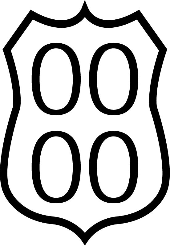 U S Highway Sign