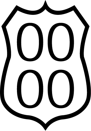 U S Highway Sign