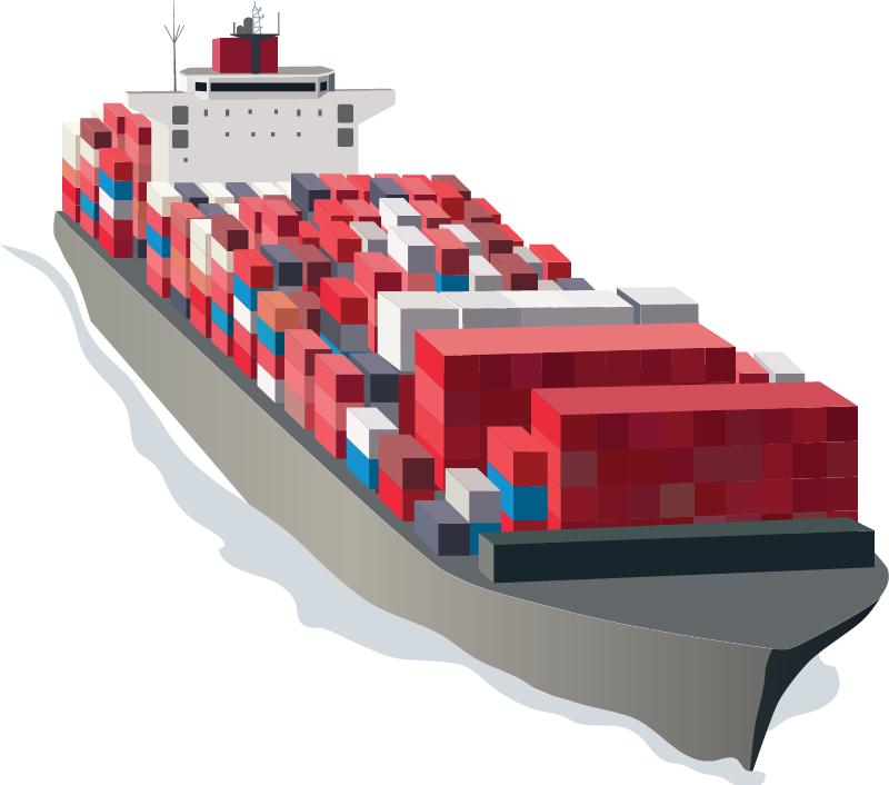 Freight Cargo Ship