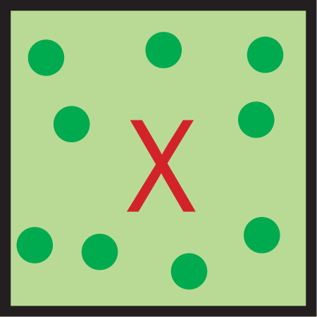 Response Bioassay High X Symbol