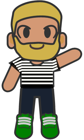 Kawaii male character