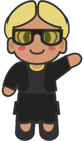 Kawaii boy character