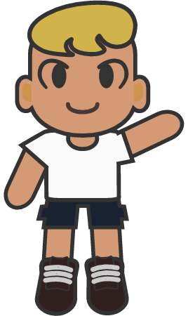 Kawaii boy character