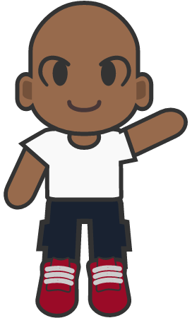 Kawaii male character