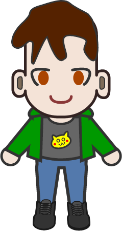 Kawaii young boy