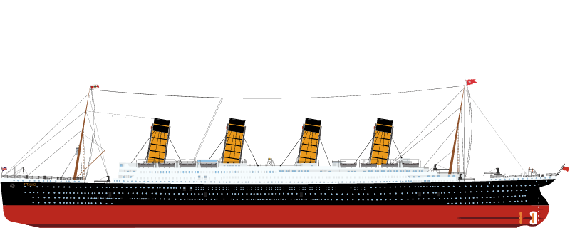 RMS Titanic 2D