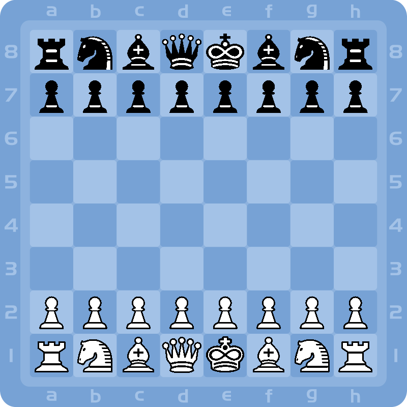 2D Chess (Blue Squares)