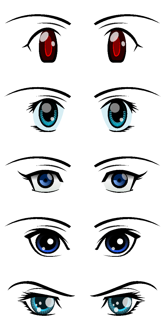 Anime Eyes Pack 2