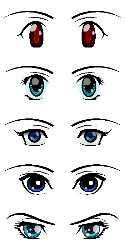 Anime Eyes Pack 2