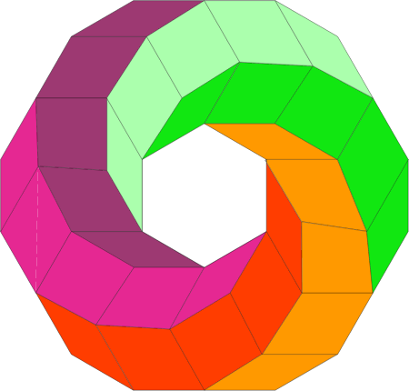 Rotating and Tumbling Geometry (CAD Inspired)
