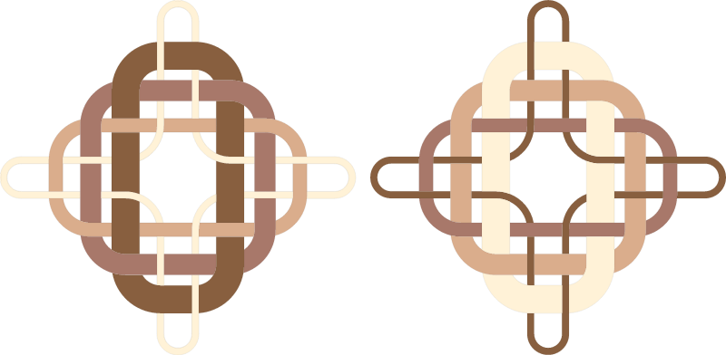Sturrock #90 Knot Offsets (5–20 Paths Colored)