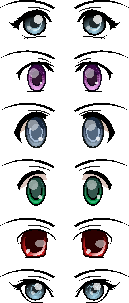 Anime Eyes Pack 3