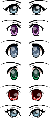 Anime Eyes Pack 3