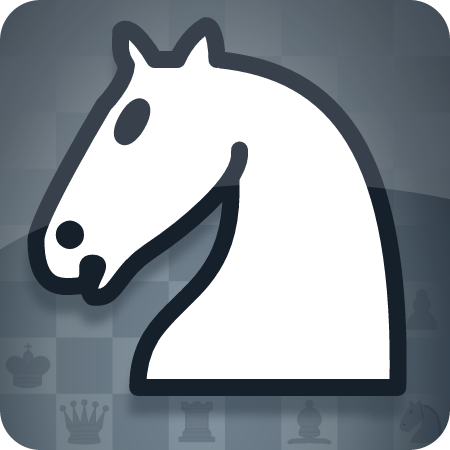 White Knight Chess Icon