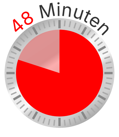 Clock Face - 48 Minutes