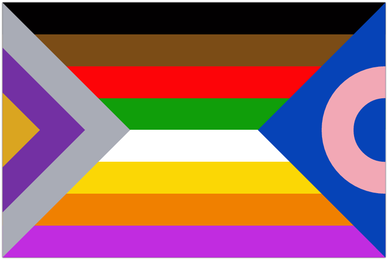 Fantasy Flag with Shadow