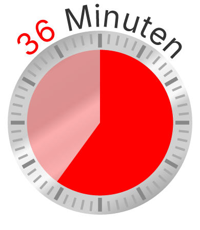 Clock Face - 36 Minutes