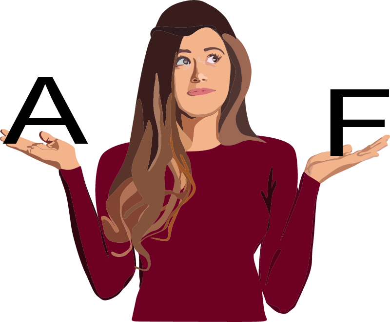 Grade Confusion Illustration