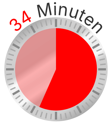 Clock Face - 34 Minutes