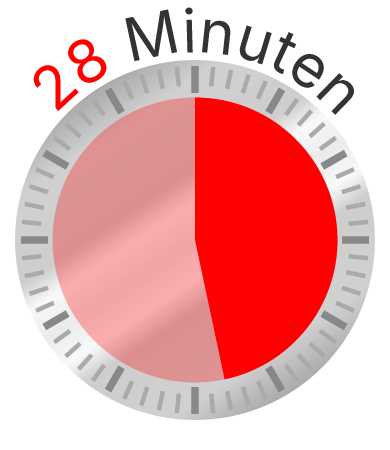 Clock Face - 28 Minutes