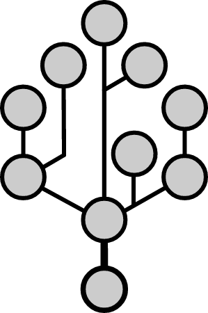 Stylized Genealogy Tree