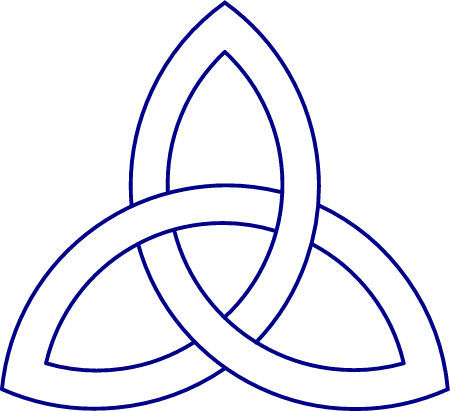 Simple Celtic Knot (Outlined)