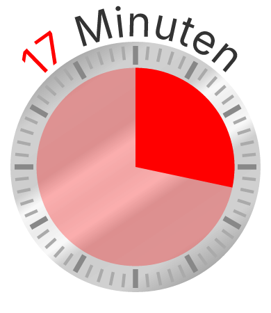 Clock Face - 17 Minutes