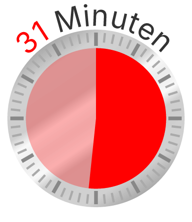 Clock Face - 31 Minutes