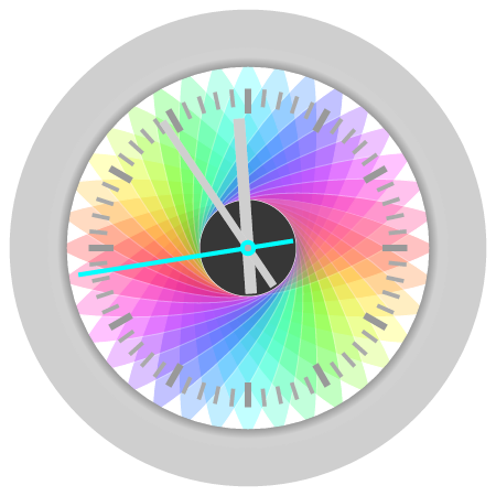 Colorful Watch - Math Curves