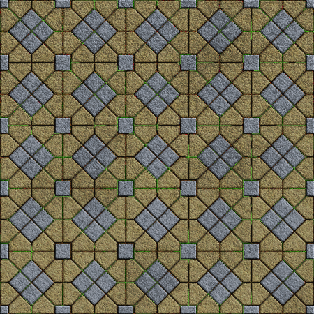 Filtered Concrete Tile Pattern