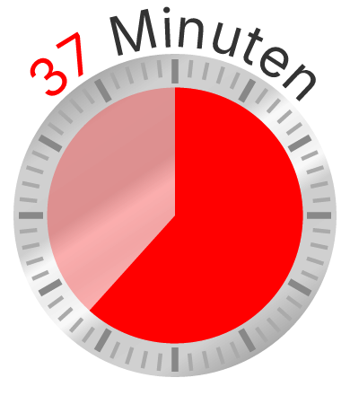 Clock Face - 37 Minutes