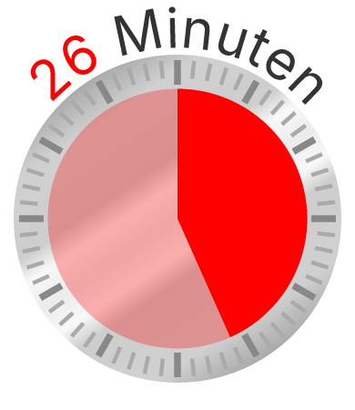 Clock Face - 26 Minutes