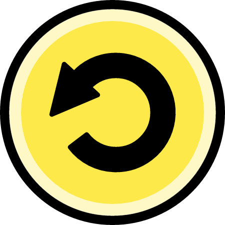 Yellow Undo Button