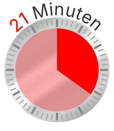 Clock Face - 21 Minutes