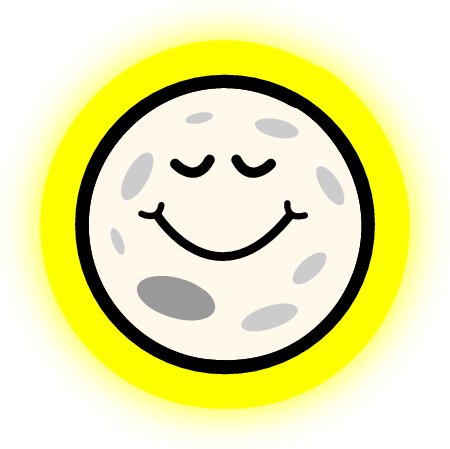 Happy Glowing Moon