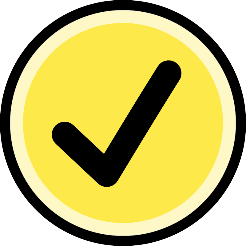 Yellow Confirm Button