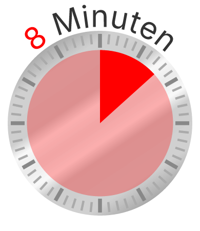 Clock Face - 8 Minutes