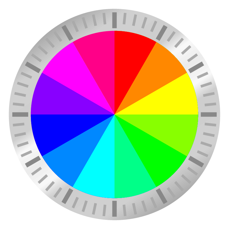 Clock Face - 12x5 Minute Intervals