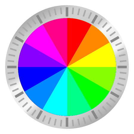 Clock Face - 12x5 Minute Intervals