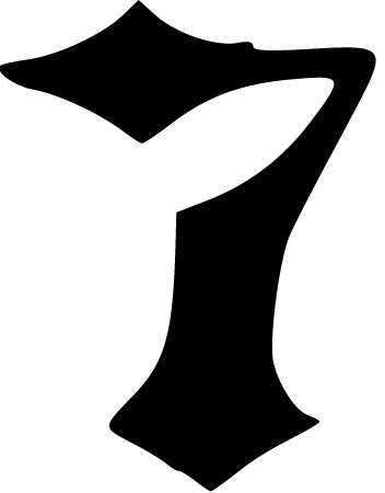 Victorian Clockface Digit: 7