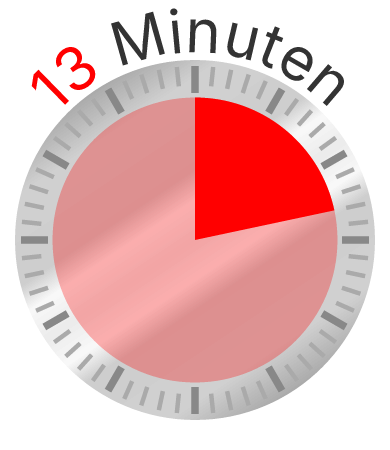 Clock Face - 13 Minutes