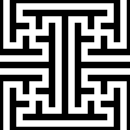 Japanese Sayagata Pattern Fill