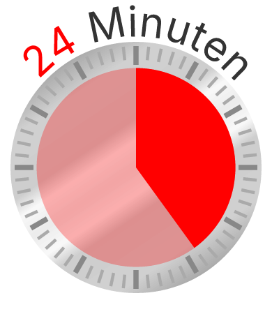Clock Face - 24 Minutes